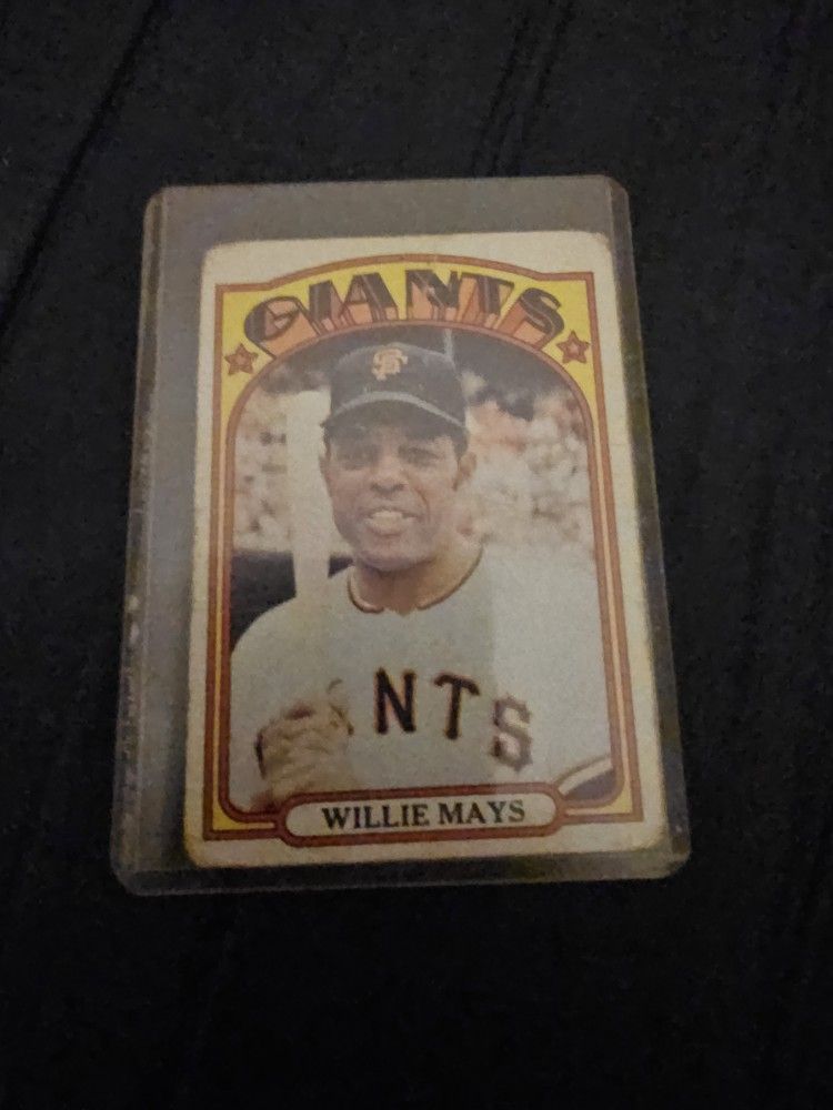 1972 Topps Willie Mays