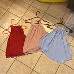High Neck Strapless Tops. 