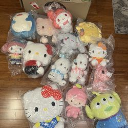 Authentic Plushies Sanrio Hello Kitty Pochecco Melody