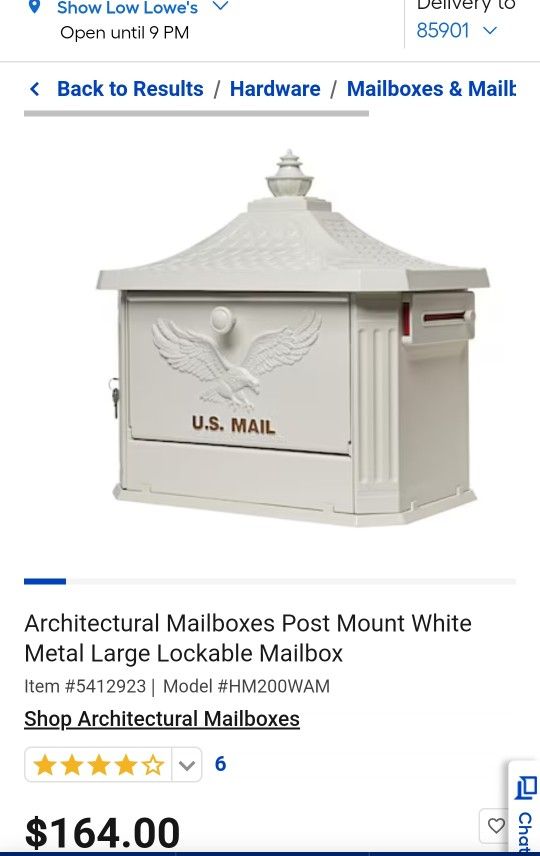 Mail Box - heavy duty, locking