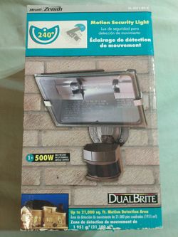Zenith Motion Security Light $15