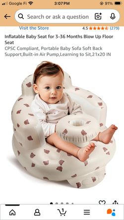 Inflatable Baby Chair