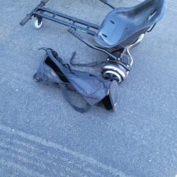 Bluetooth Speaker with gokart attachment in excellent condition 