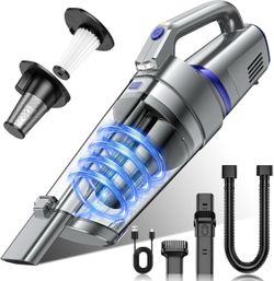 100% Brand New in box cordless car vacuum