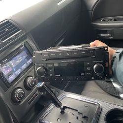 Stock Challenger Stereo System 