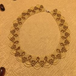 Brand new handmade beads necklace