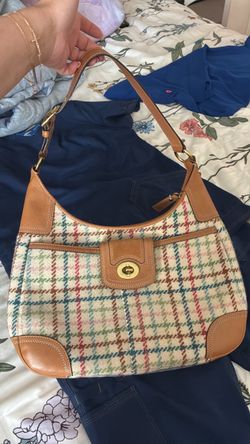Beautiful authentic plaid Coach perfect condition