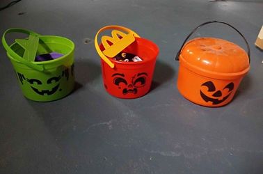 McDonald's Halloween Buckets