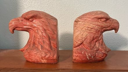 American Eagle Head Bookends