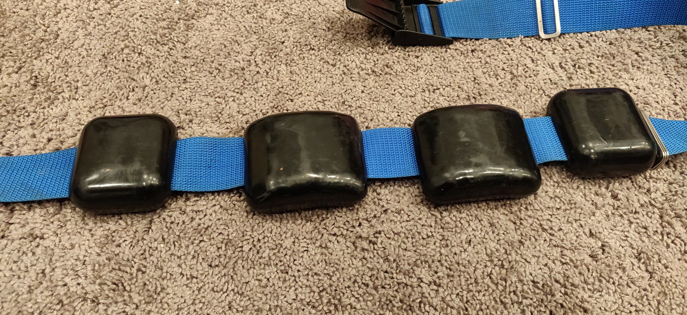 Scuba Weight Belt and Lead Weights 12 lbs