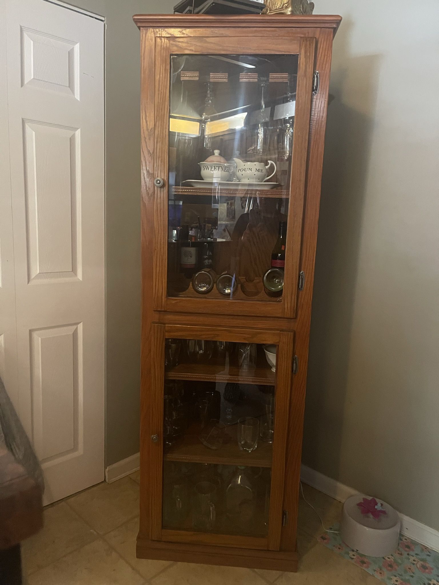 Custom Made Liquor Cabinet