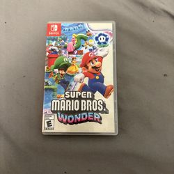 Super Mario bros wonder (switch)