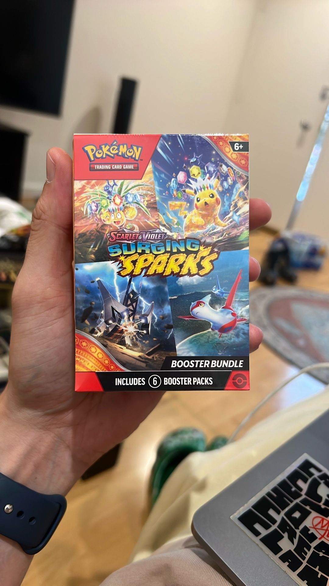 Surging Sparks Pokémon Booster Bundle