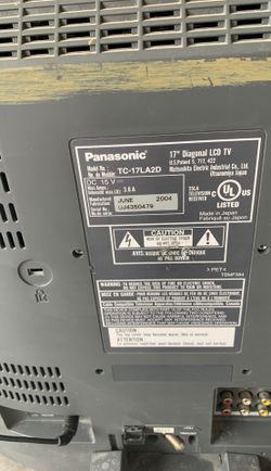 Vieta Panasonic tv