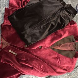 Velour Suit NYE Outfit