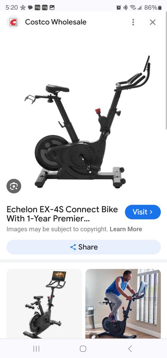 EXERCISE BIKE CONNECT EX-4S Must Go!