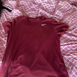 Nike Short Sleeve Marron 