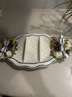 16” 3 Section Tray Beautiful