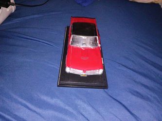 Pontiac GTO Diecast Model Car on Display Base
