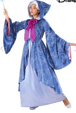 green emerald velvet dress Cinderella Fairy Godmother Cosplay Costume Outfits Halloween Carnival –  TrendsinCosplay