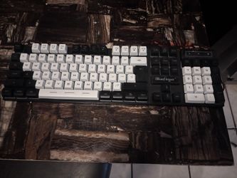 Gaming keyboard (Blue finger light up )