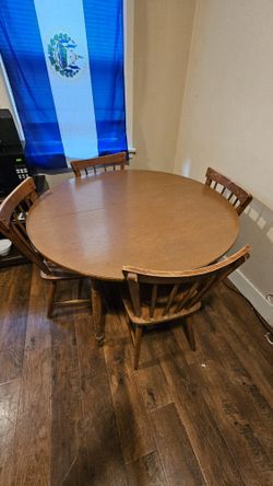 Table And 4 Chairs