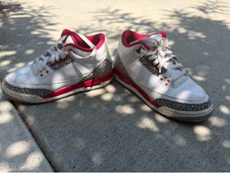 Y 5.5 Air Jordan 3 retro cardinal box