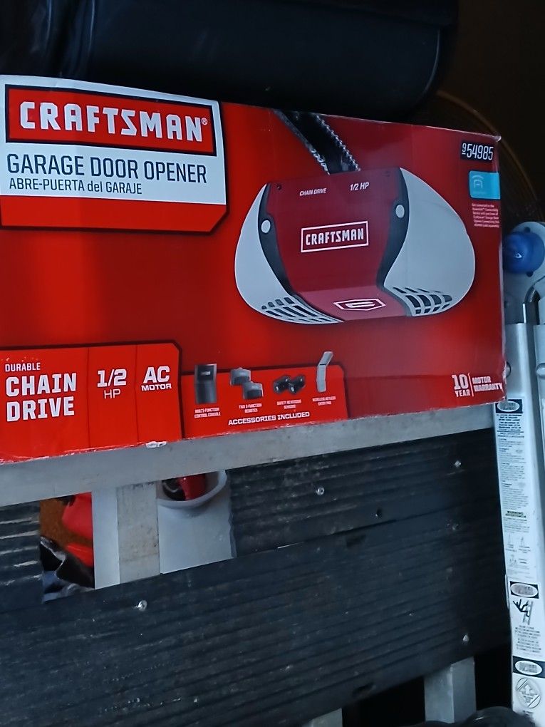 Garage Door Opener New In Box