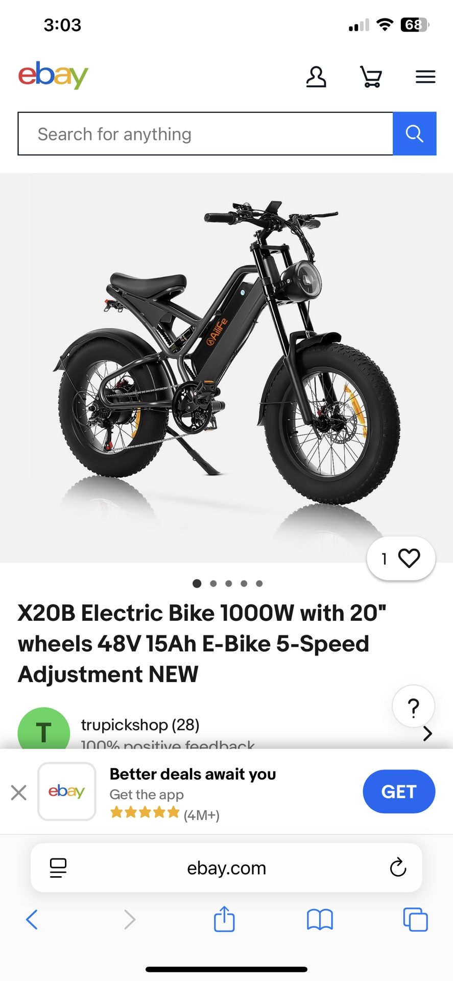NEW AILIFE ELECTRIC BIKE