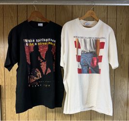 Vintage Bruce Springsteen tour t-shirts
