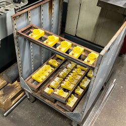 CNC  Cat 40 Tool Cart