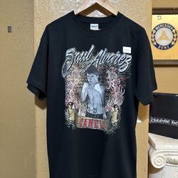Rare Vintage Rookie Canelo Saul Alvarez Boxing T Shirt Large