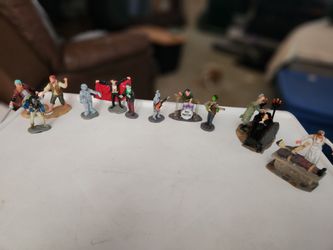 Gently Used Lemax SPOOKY TOWN 5 - Figurine Sets $10 Each Or All for $40 Retired