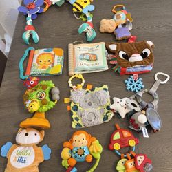 Infant/baby toy lot 