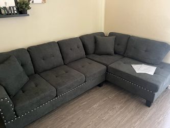 New Sectional Couch, used less than a week.
