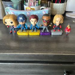Marvel McDonald’s Set & Captain Marvel Funko