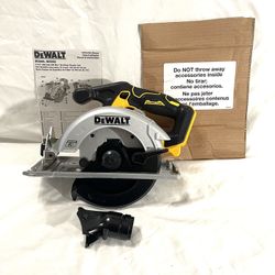Brand New Dewalt 20V Brushless 6-1/2” Sidewinder Style Circular Saw With Accessory. Retails for $229 for tool only this model.