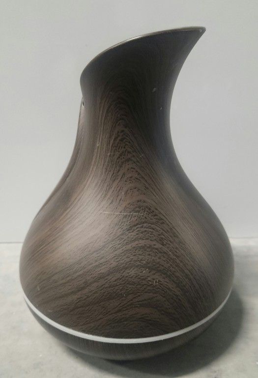 Wood Grain Flower Vase Humidifier
