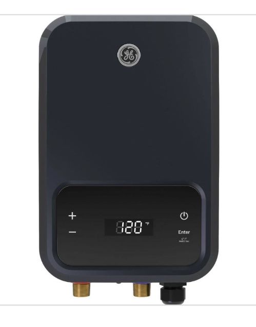 GE Self Modulating 5.4 GPM Whole Home Tankless Electric Water Heater,