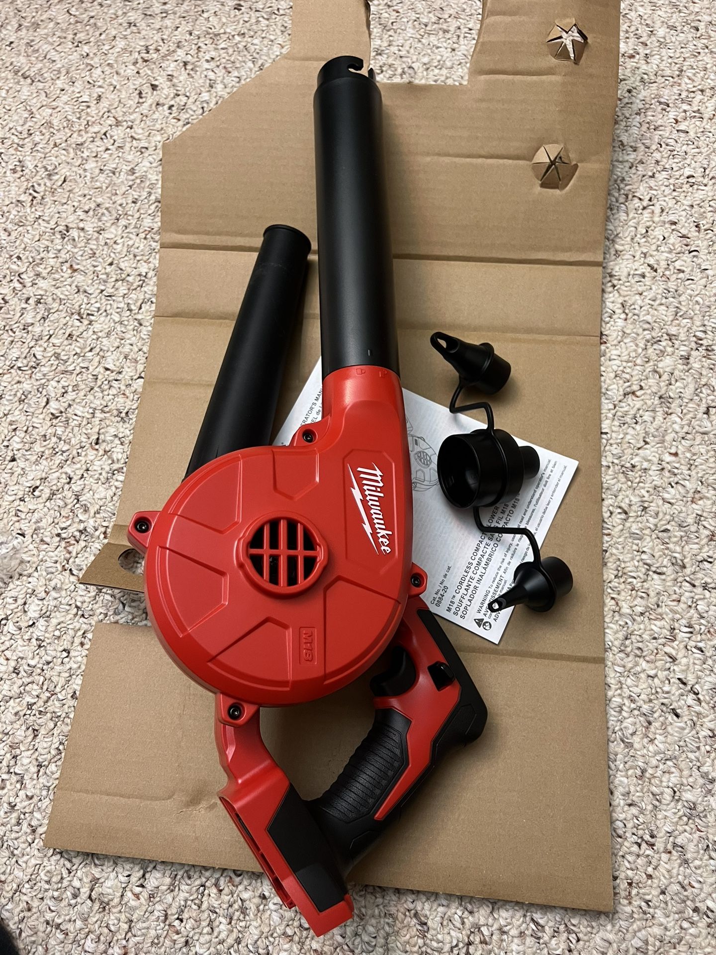 Milwaukee M18 18V Jobsite Compact Blower (Tool Only)
