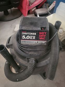 Sears Craftsman Wet Dry Vac. 16 Gallon