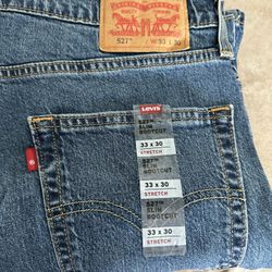 Levi’s 527 Slim Bootcut Jean. 33x30 New