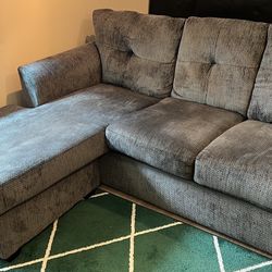 Kenley Chenille Reversible Sofa Chaise