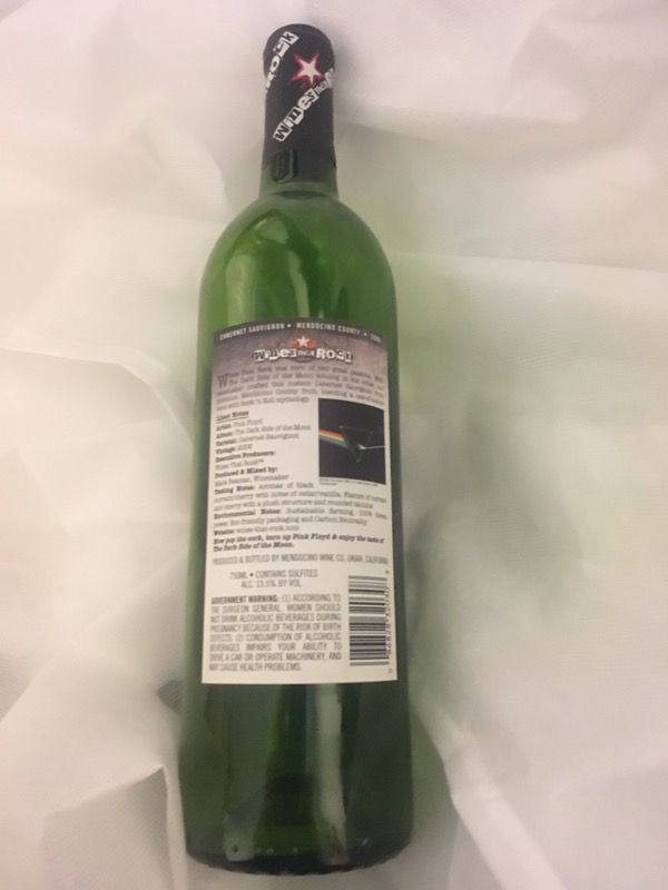Pink Floyd The dark side of the moon , wine that rocks