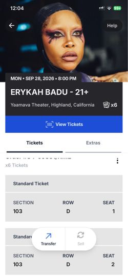 Erykah Badu  Erykah Badu Live Monday September 28
