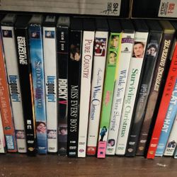 Over 500 DVDs 