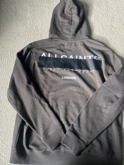 Men’s Brand New All Saints Redact Hoodie Size XL