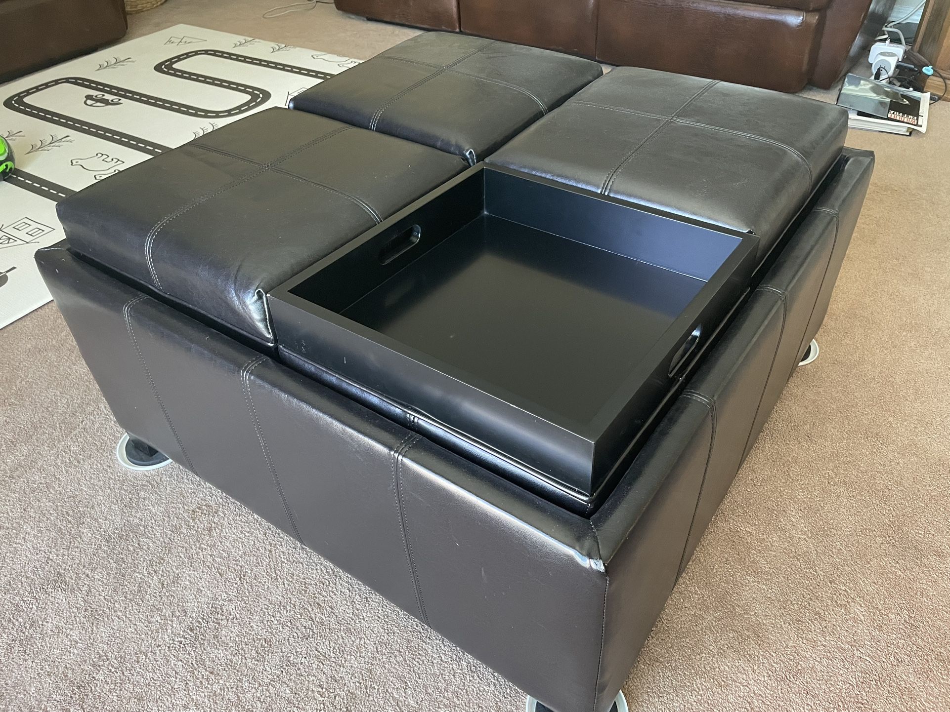 Ottoman With Hidden Storage