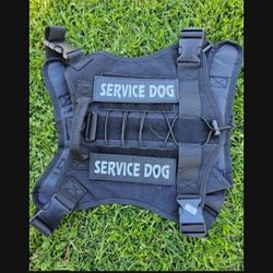 Heavy Duty Service Dog Tactical Harness