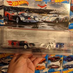 Hot Wheels Premium 2 Pack Porsche 962